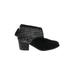 TOMS Ankle Boots: Black Shoes - Women's Size 7 1/2 - Almond Toe