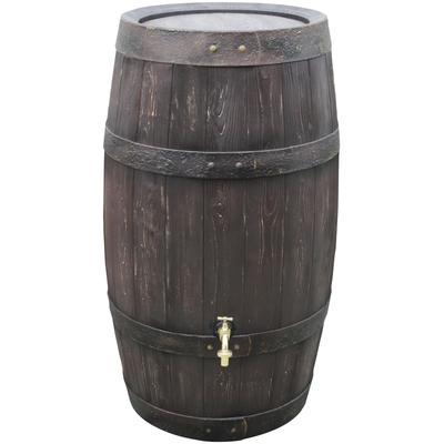 Regenwassertank ARVES "Barrique", braun, H:105cm Ø:60cm, Kunststoff, Regentonnen Image