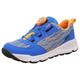 Sneaker SUPERFIT "FREE RIDE WMS: mittel" Gr. 38, bunt (blau, orange) Kinder Schuhe