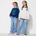 Kid's Wide-Fit Jeans | Blue | 11-12Y | UNIQLO US