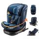 Jovikids ISOFIX Car Seat 360° for 40-150cm Baby Childs, Rotating Car Seat for Newborn 0-12 Years,ECE R129/E4, Fixations ISOFIX, Top Tether - Blue