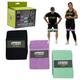 Urban Fitness Unisex (Set 3) Urban Fitness Stoff Widerstandsband Loop 3er Set, 38,1 cm, Weiß, Einheitsgröße EU