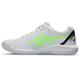 ASICS Men's Gel-Dedicate 8 Tennis Shoes, White/Lime Burst, 8.5 UK