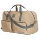 Lucky Travel Duffel Bags, Gym Bag, Travel Bag & Large Duffle Bag for Men, Foldable Overnight Weekender Bags for Women & Men with Adjustable Shoulder Strap, Charcoal, Tan, 115L, Lky-325-27-115