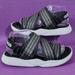 Adidas Shoes | Adidas 90's Retro Style Crisscross Sandals - Women's 8 | Color: Black/White | Size: 8