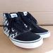 Vans Shoes | Men's Vans Ward Hi Checkerboard Skate Shoes Black & White High Top Sneakers | Color: Black/White | Size: 9