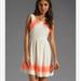 Free People Dresses | Free People Georgia Lace Dress Cream Orange Alabaster Size 4 | Color: Cream/Pink | Size: 4