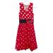 Disney Dresses | Disney Parks Minnie Mouse Dapper Retro Pin-Up Dress Polka Dot Red/White Sz Xs | Color: Red/White | Size: Xs