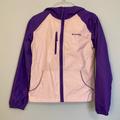 Columbia Jackets & Coats | Columbia Kids Girls Size 14/16 Purple Hooded Nylon Coat Parka Jacket Windbreaker | Color: Purple | Size: 14g