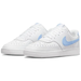 Nike Shoes | Nike Court Vision Low (Womens Size 10) Shoes Cd5434 115 White/Royal Tint | Color: White | Size: 10