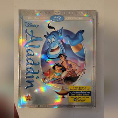 Disney Media | Nip Disney Aladdin Diamond Edition | Color: Blue/Silver | Size: Os