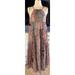 Anthropologie Dresses | Anthropologie Shirred Beach Maxi Dress Xxs | Color: Purple/Red | Size: Xxs