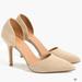 J. Crew Shoes | Final Price J. Crew Suede Pumps | Color: Cream/Tan | Size: 8.5