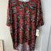 Lularoe Tops | Lularoe Medium Disney Mickey & Minnie Irma Tunic | Color: Black/Red | Size: M