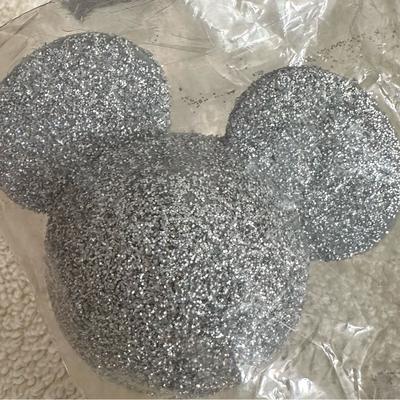 Disney Other | Disney Antenna Topper Glitter Mickey | Color: Silver | Size: Osfa