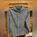 American Eagle Outfitters Shirts | American Eagles Outfitters Prep Fit Size L Men's Striped Shirt Blue & White | Color: Blue/White | Size: L