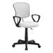 Inbox Zero Lonnay Office Chair Metal | 33 W x 21.5 D in | Wayfair 21AAE28C53E54381AD64B67A9E4EEC25