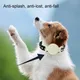 Étui de localisation de collier de chien étanche anti-rayures support de collier de chiot étui en