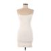 Wilfred Free Casual Dress - Bodycon: Ivory Solid Dresses - Women's Size Medium