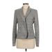 Calvin Klein Blazer Jacket: Gray Houndstooth Jackets & Outerwear - Women's Size 6