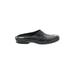 Life Stride Mule/Clog: Black Print Shoes - Women's Size 6 1/2 - Round Toe