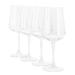 Gibson Home Belinni 4 Piece 15.4 Ounce Classic Wine Glass Set