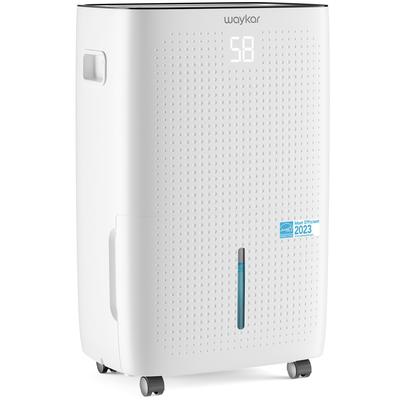 Waykar 150 Pints Energy Efficient Dehumidifier with Pump for Rooms up to 7000 Sq. Ft