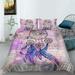 Newly Fashion Comforter Cover Set Dream Catcher Printed Home Textiles Bedding Cover Set California King(98 x104 )