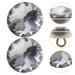 20pcs Sofa Clear Crystal Buttons Bed Headboard Buttons Upholstery Button