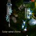 Teissuly Color Changing LED Hexagonal Wind Chimes Home Garden Yard Decor Light Lamp