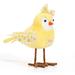 LSLJS Easter Birds Ornaments Easter Decorations 3D Bird Figurines Cute Floral Plush Birds Doll Inseparable Birds Spring Table Decor Animals Garden Statue Party Favors Gifts for Window Home Office