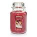 Yankee Candle Sparkling Cinnamon Scented Classic 22oz Large Jar Single Wick Candle Over 110 Hours of Burn Time | Holiday Gifts for All