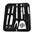 Betiyuaoe bbq tools BBQ barbecue Grill in Style! BBQ Barbecue Kit with 5PCS Stainless Steel Cooking Tools in a Portable Case. Elevate Your BBQ Game with Walmart s Grill Utensils Set. Multicolor