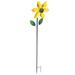 Decorative Sunflower Windmill Garden Windmill Adornment Metal Windmill for Garden