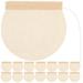 100Pcs Round Tea Filter Bags Empty Tea Bags Loose Tea Bags Tea Filter Bags for Home Office