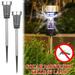 2PC Solar Mosquito Killing Lamps Clearance Solar Powered LED Mosquito Pest Insect Killings Lamp Garden