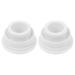 2 Pcs Rubber Stopper for Swimming Pool Plug Ladder Replace Accessories Ladders Inground Pools