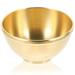3pcs Decorative Copper Bowl Water Offering Bowl Buddhist Sacrifice Bowl Buddhism Supply
