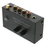 WYN Phono Preamp Home Stereo System Component Stereo Amplifier Mini Amp EU Plug