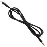 3 .5mm Type-c to Mobile Phone Audio Cable Digital Decoding 3.5mm Universal Car 1 Meter Connecting Speaker (black) USB Wire Cord Stereo Power Amplifier Sound