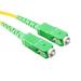 Pyramidti Fiber Optical Cable Optical Fiber Patch Cord Simplex Single Mode SC/APC-SC/APC-G652D