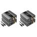 2X Optical to RCA Converter Audio Converter Digital to Analog Audio Coaxial to RCA Adapter 3.5mm AUX with Optical Cable