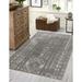 Rugs.com Lennon Collection Rug â€“ 8 x 10 Gray And Ivory Medium Rug Perfect For Living Rooms Large Dining Rooms Open Floorplans