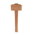 TOYMYTOY Useful Wood Hammer Woodworking Mallet Practical DIY Hand Tool Leather Carving Accessory