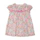Trotters Coral Betsy Print Ruffle Dress (3-24 Months)