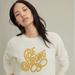 Anthropologie Tops | Anthropologie The Art Of Novia Jonatan Be Strong Cream Thermal Women’s Sm | Color: Cream | Size: S