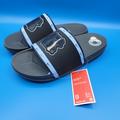 Nike Shoes | Nike Offcourt North Carolina Tarheels Slides Men's Size 9 Black Carolina Blue | Color: Black/Blue | Size: 9