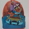 Disney Bags | Disney 100 Decades A Goofy Movie Goofy And Max Loungefly Mini Backpack, New | Color: Orange | Size: Os