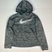 Nike Shirts & Tops | Nike Dri-Fit Youth Boys Large Hoodie Sweatshirt Gray Heathered Logo Swoosh Poly | Color: Gray/White | Size: Lb