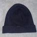 Coach Accessories | Coach Wool Rib Knit Hat | Color: Black/Blue | Size: Os